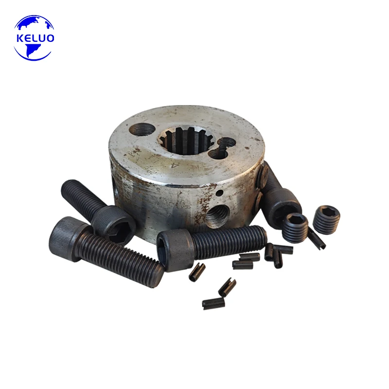 Stock couplin Hub hydraulic pump No. 4 16cm 4-hole excavator maintenance accessories