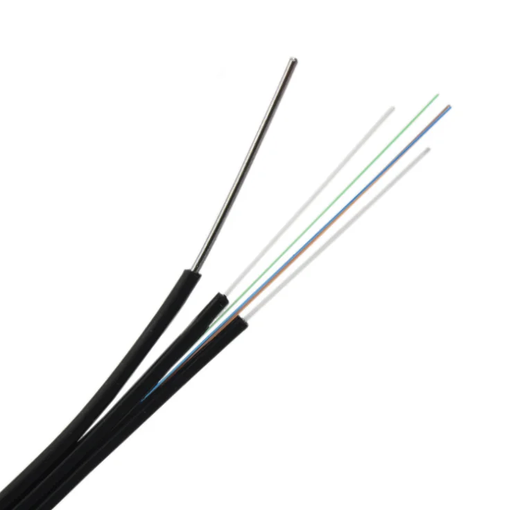2 ядра одномодового ftth оптический Волоконно-оптический кабель