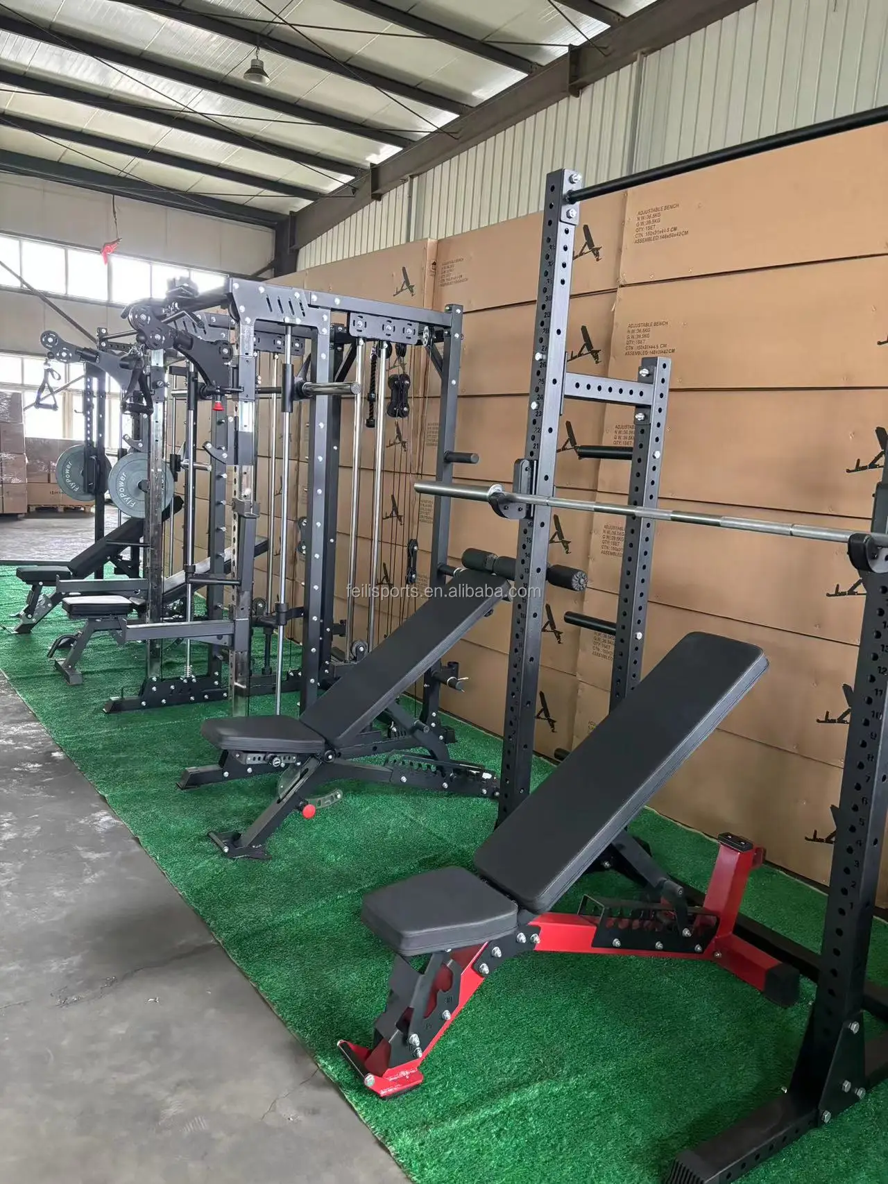 New Style Of Gym Multi Functional Trainer Squat Rack/ Cable Crossover /power Rack