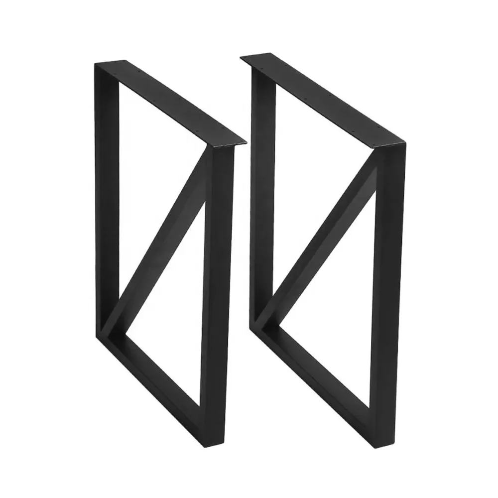 Metal Legs For Tables Rose Gold Table Legs Factory Price Cast Iron Table Legs X Shape Modern Office Desk Furniture Base