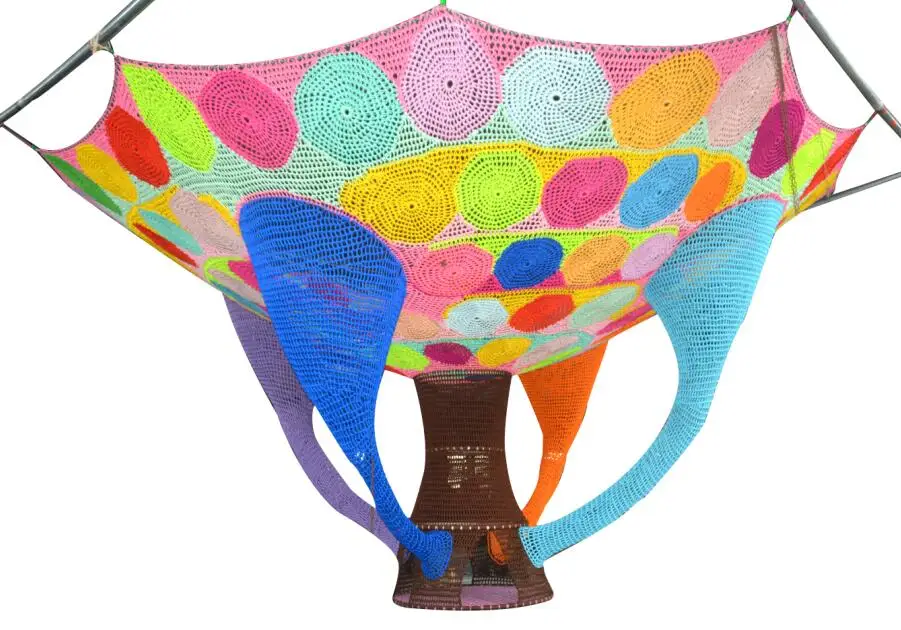 
Kid Rainbow Climbing Nets for Indoor Playground 