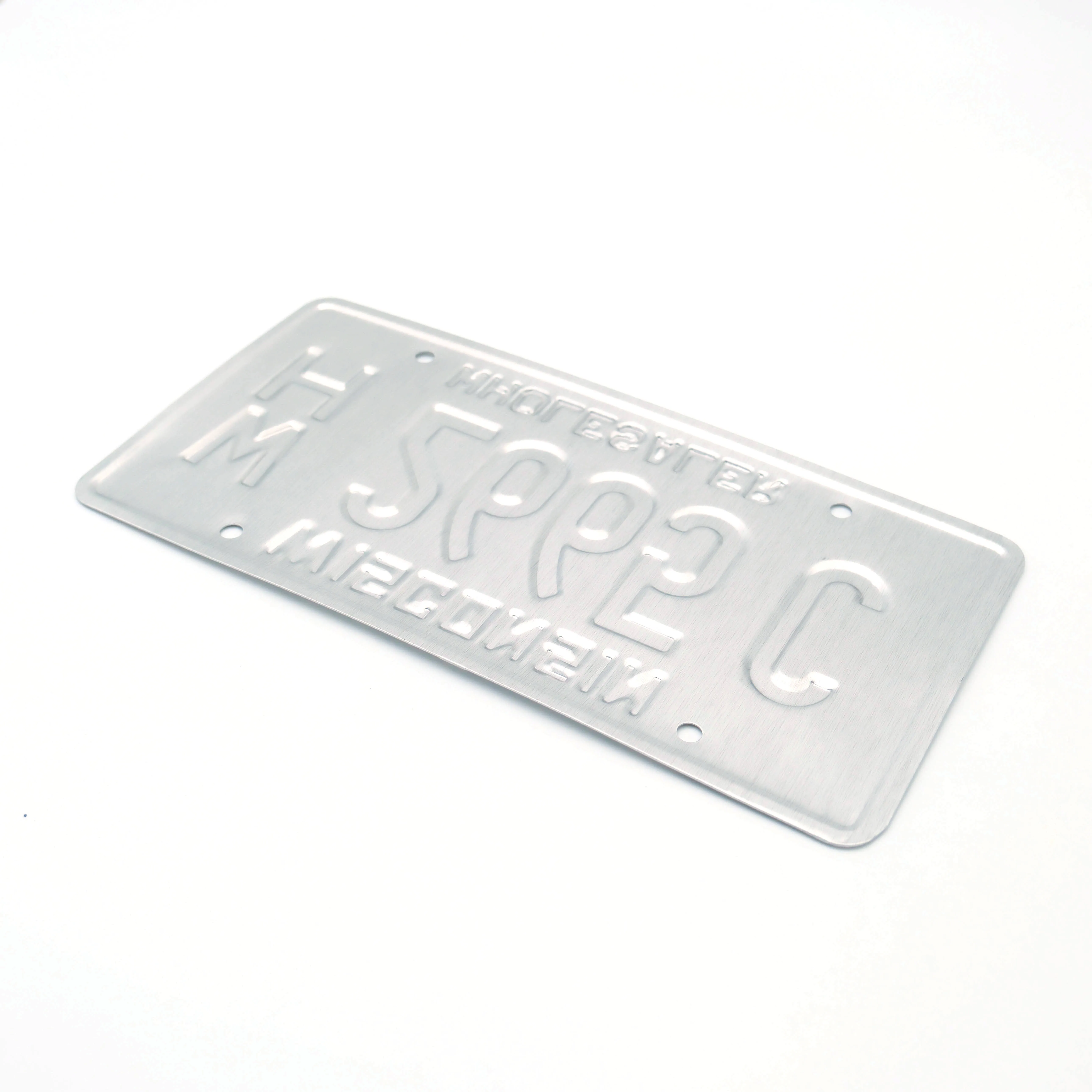Wholesale Custom Auto lpr camera license plate recognition Painted Custom Promotional Tablilla Nautica