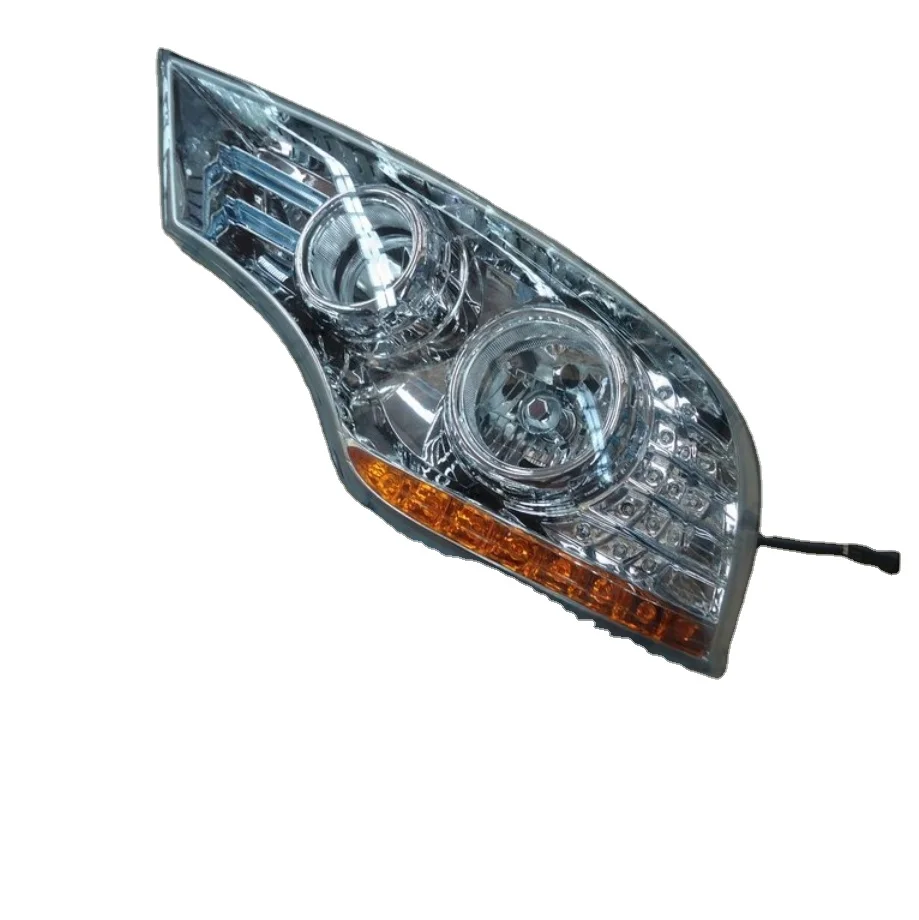 Yutong bus parts front light black headlamp 4121-00340 ZK6127