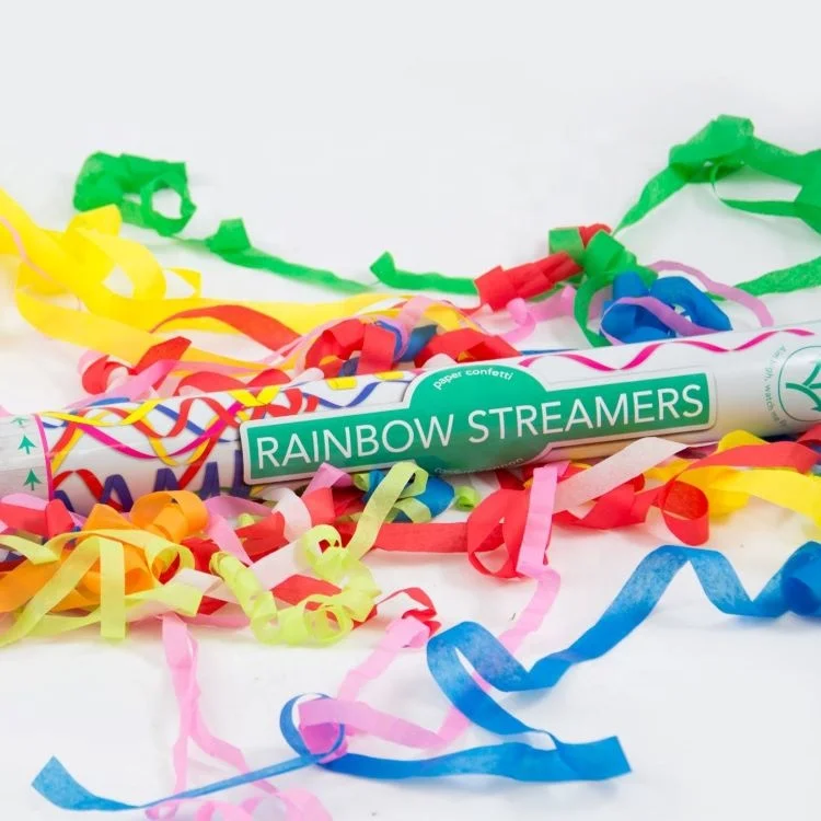 Turn Handle Shoots Vibrant Colored Wedding Confetti Cannon 20 Feet Into Air Bio-degradable Party Popper