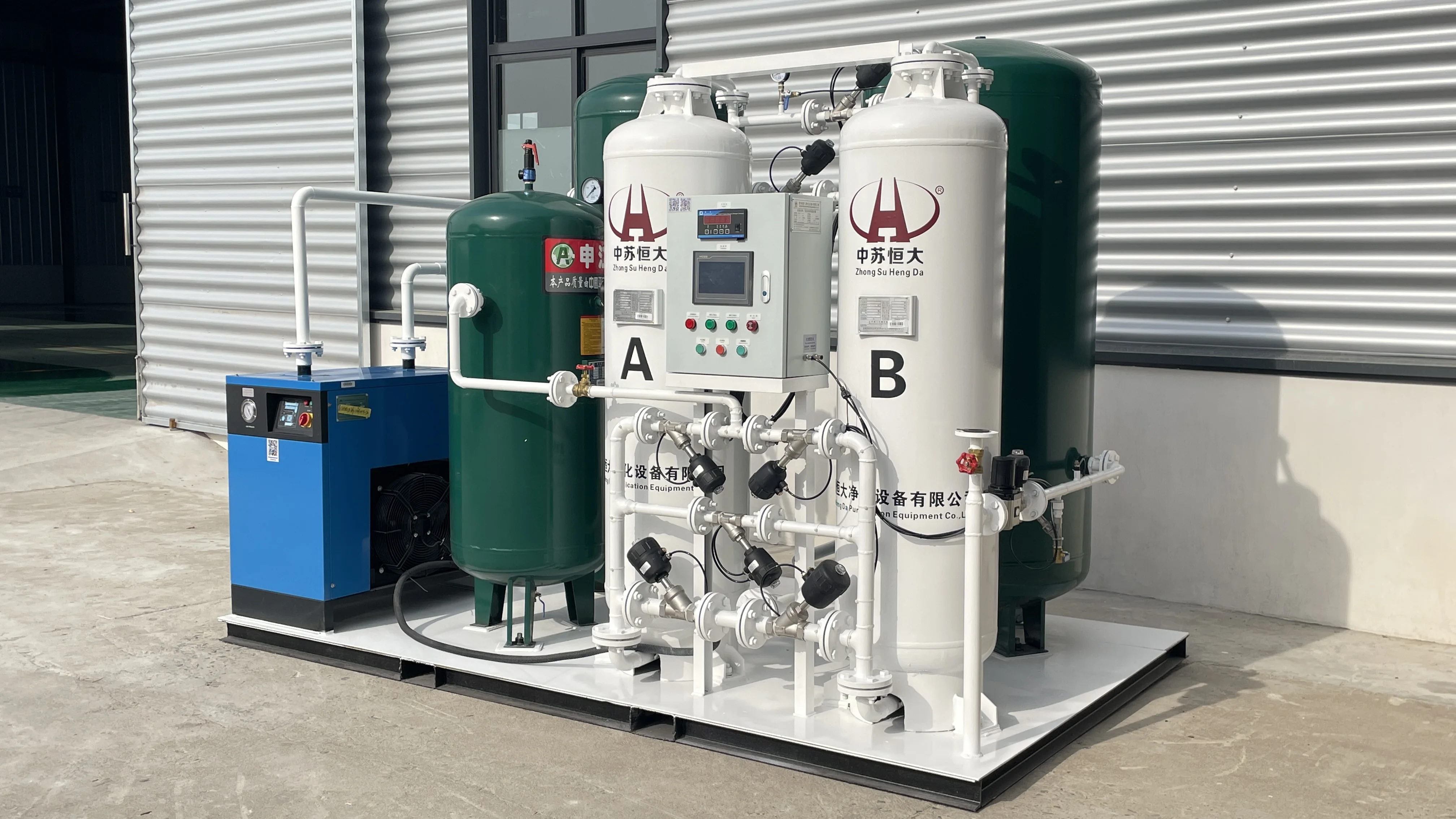 3-1000m3/H N2 Generator Equipment High Quality for Food Packing Psa N2 Plant 99.99% Purity Psa Nitrogen Generator