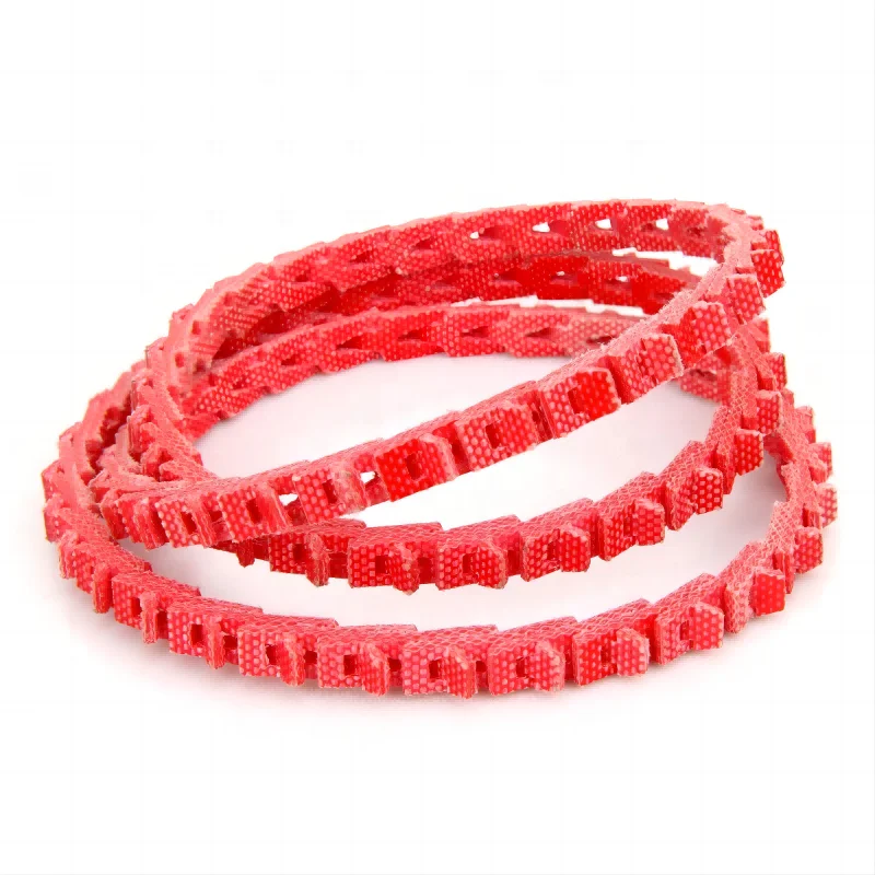Wholesale Type A B C Z Red PU Link V Belt