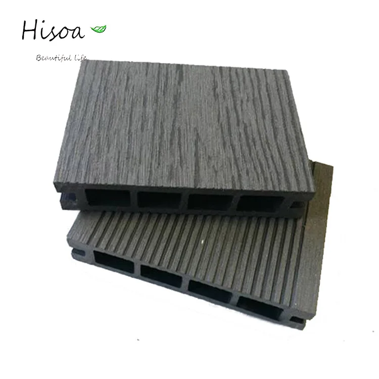 Анти-УФ древесины полые 145*35 мм WPC настил из древесно-полимерного композита наружные ДПК террасная доска varanda ламинат проектированный настил