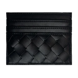 2023 Fashion Brand Luxury Handmade Women Woven Card Purse Mini Wallets
