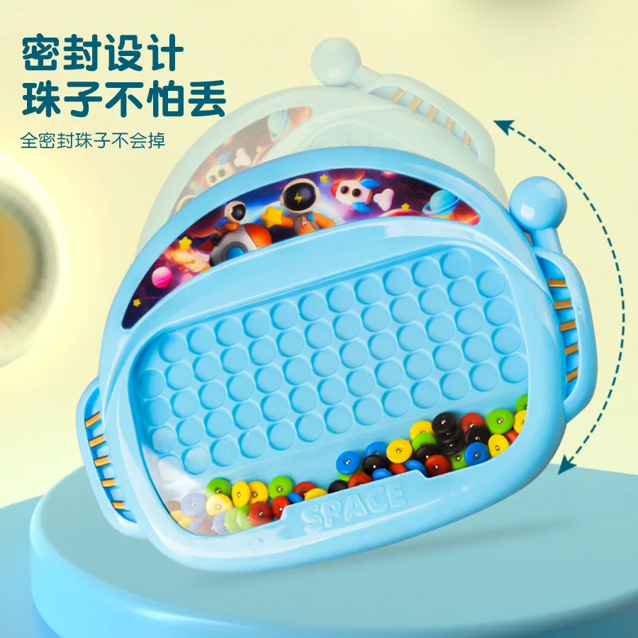 Best Pen Control Training Board for Toddler Magnetic Drawing Board Dot Art Doodle-Board Brain Developmental Kids Painting Toy