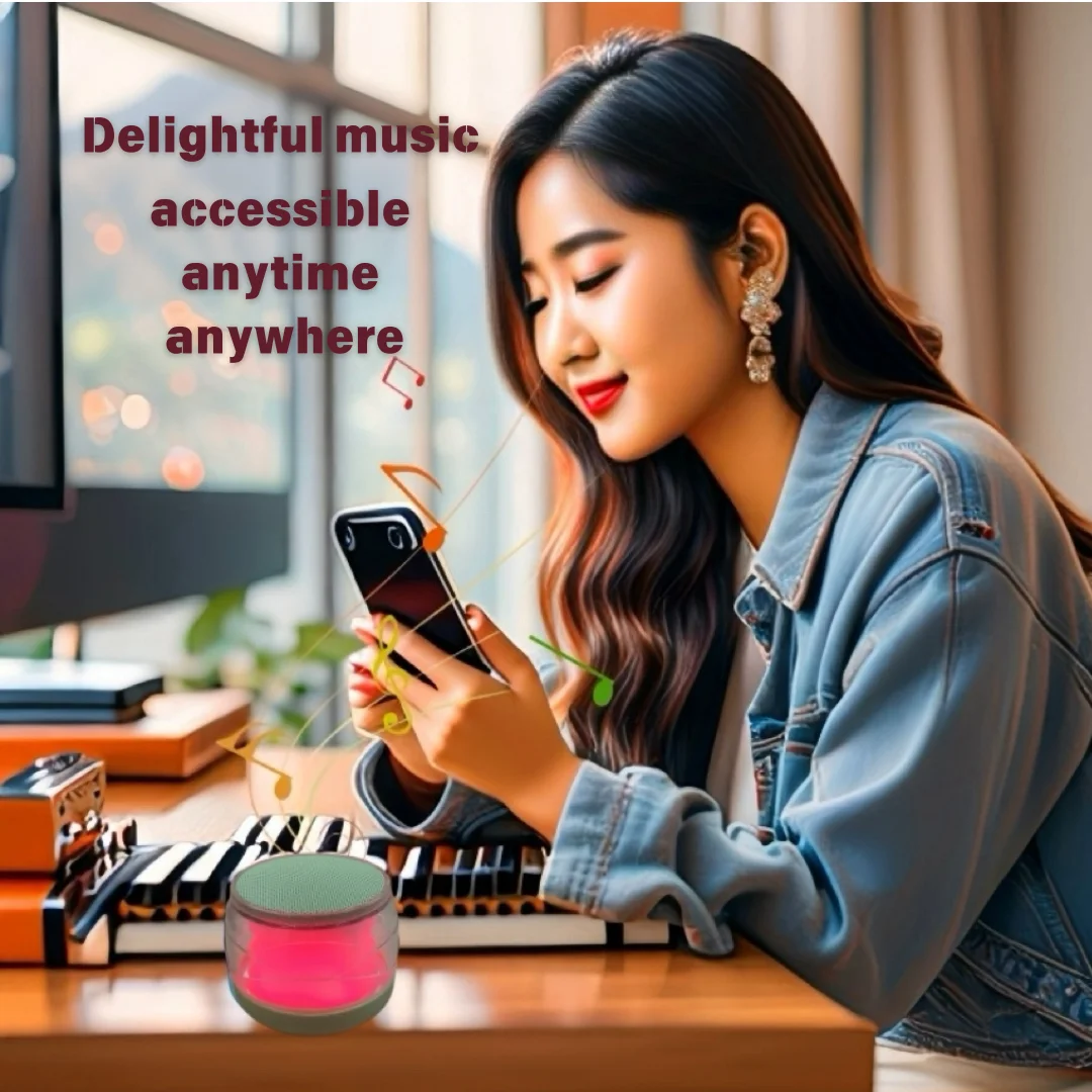 Bluetooth-Колонка 5 3 Bluetooth-колонки беспроводные стерео 360 HD-звук для