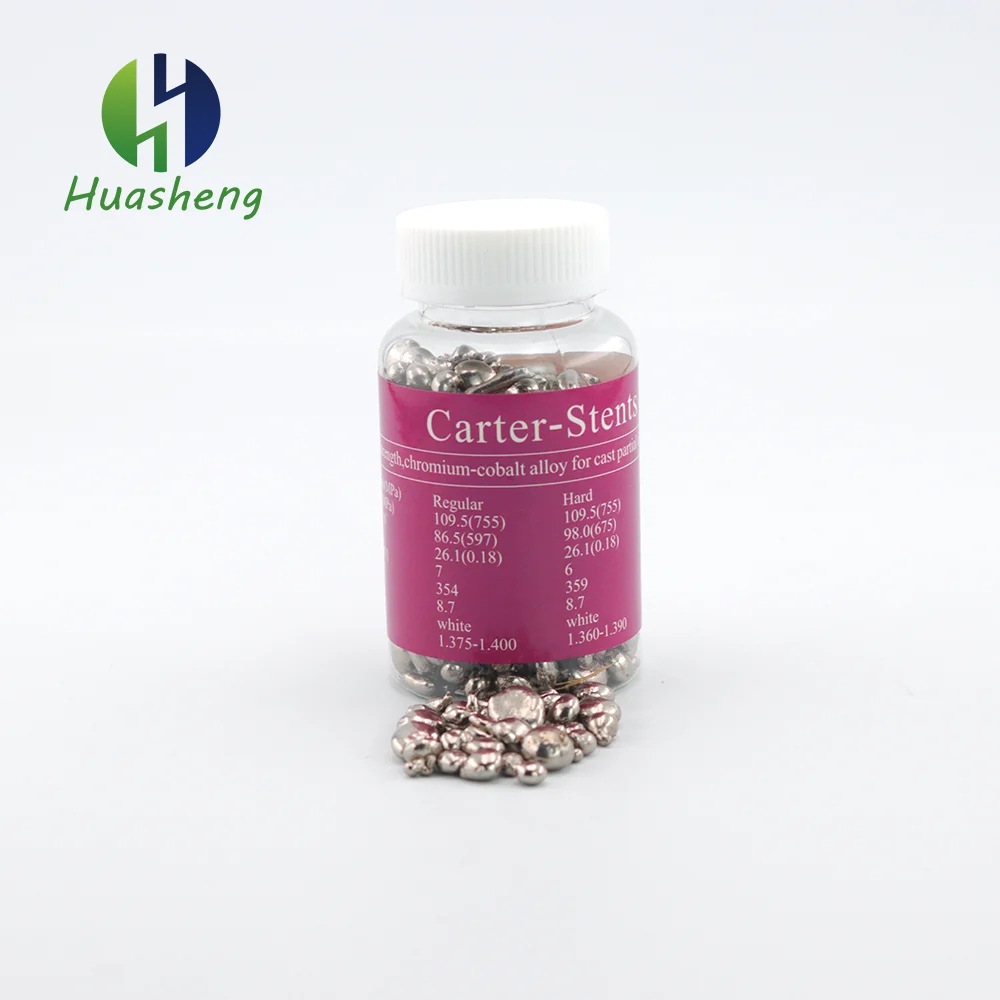Cheap Alloy Dental Carter Cobalt Chromium Molybdenum Stent Soft Alloy with High Purity and Good Biocompatibility for China
