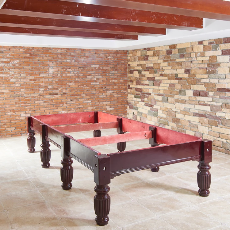 
Solid wood slate billiard pool table with cheap price 