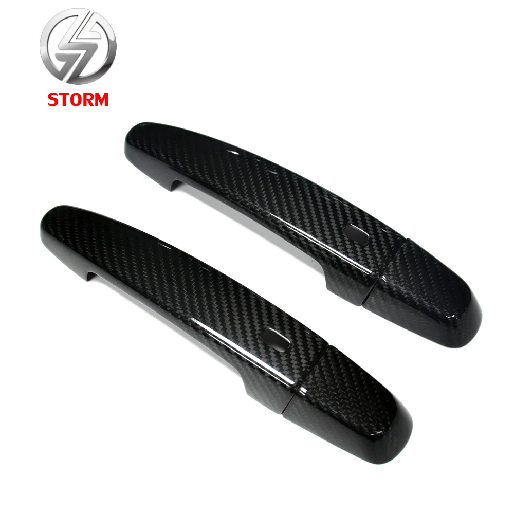 For Chevrolet Camaro 2016 2017 Carbon Fiber Door Handle Cover