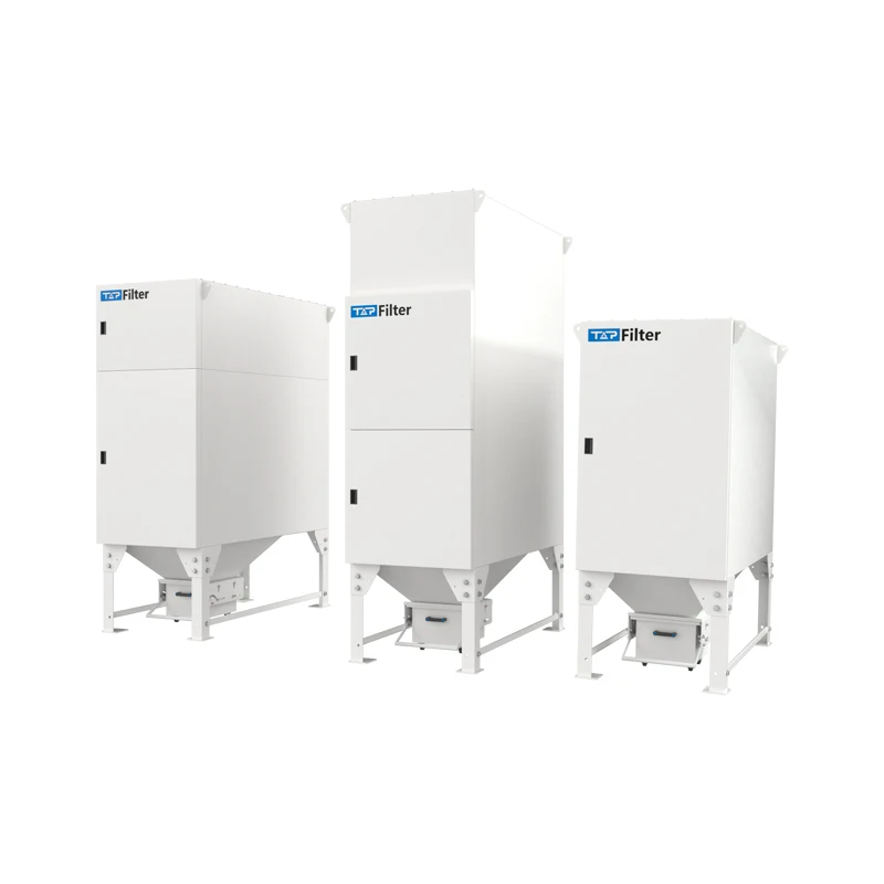 TOP TDC8-16 series integrated cartridge filter dust collector industrial dust fume mist extractor