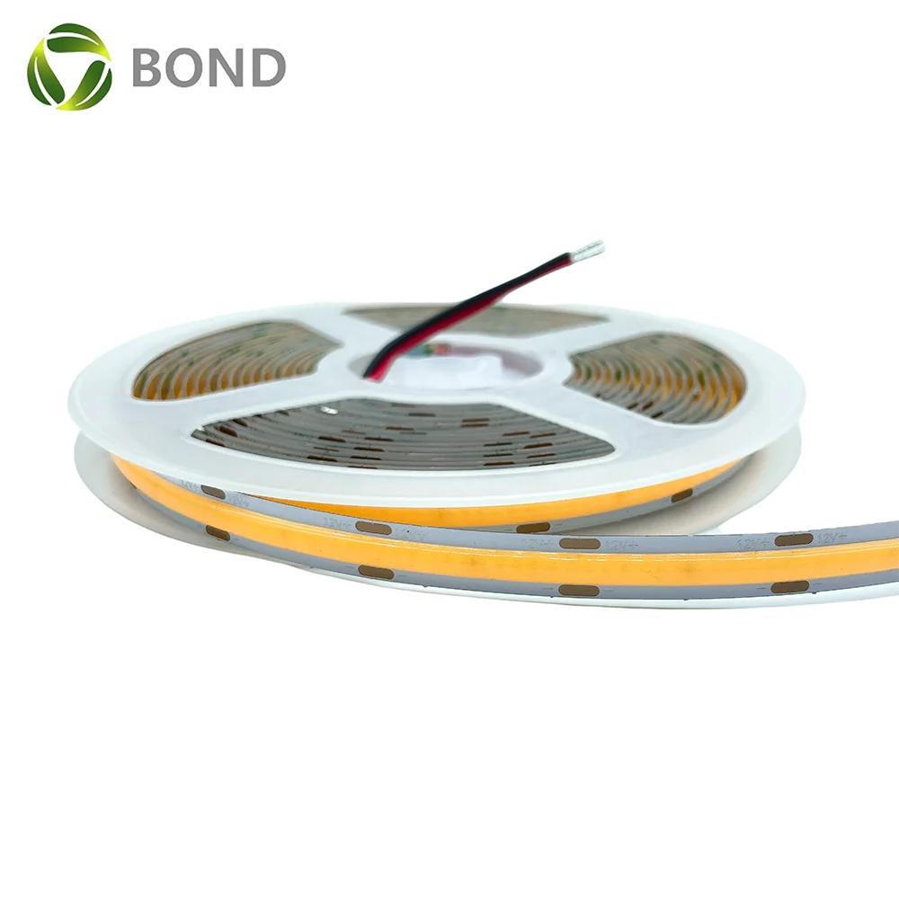 Chasing Running 720led Black Pcb Cob Rgbic Led Tape 12v 24v App Control Smart Rgb Cob Led Strip Light For Home Room Decor