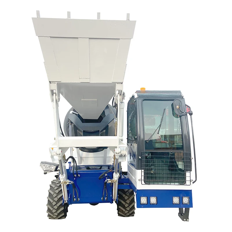 1.5cbm 2m3 2cbm 2.5cbm 3cbm mini self loading concrete mixer concrete machinery cheap price