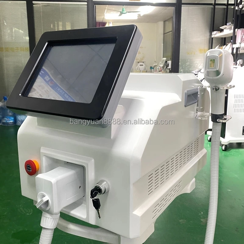 Painless Ice 808Nm Permanent Diode Laser Hair Removal Machine Lazer Diode 755 1064 808 Diode Laser 808Nm Hair Removal Laser
