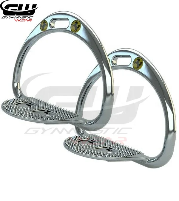 GYMNASTIC WEAR HORSE  Racing Stainless Steel Horse Stirrup
