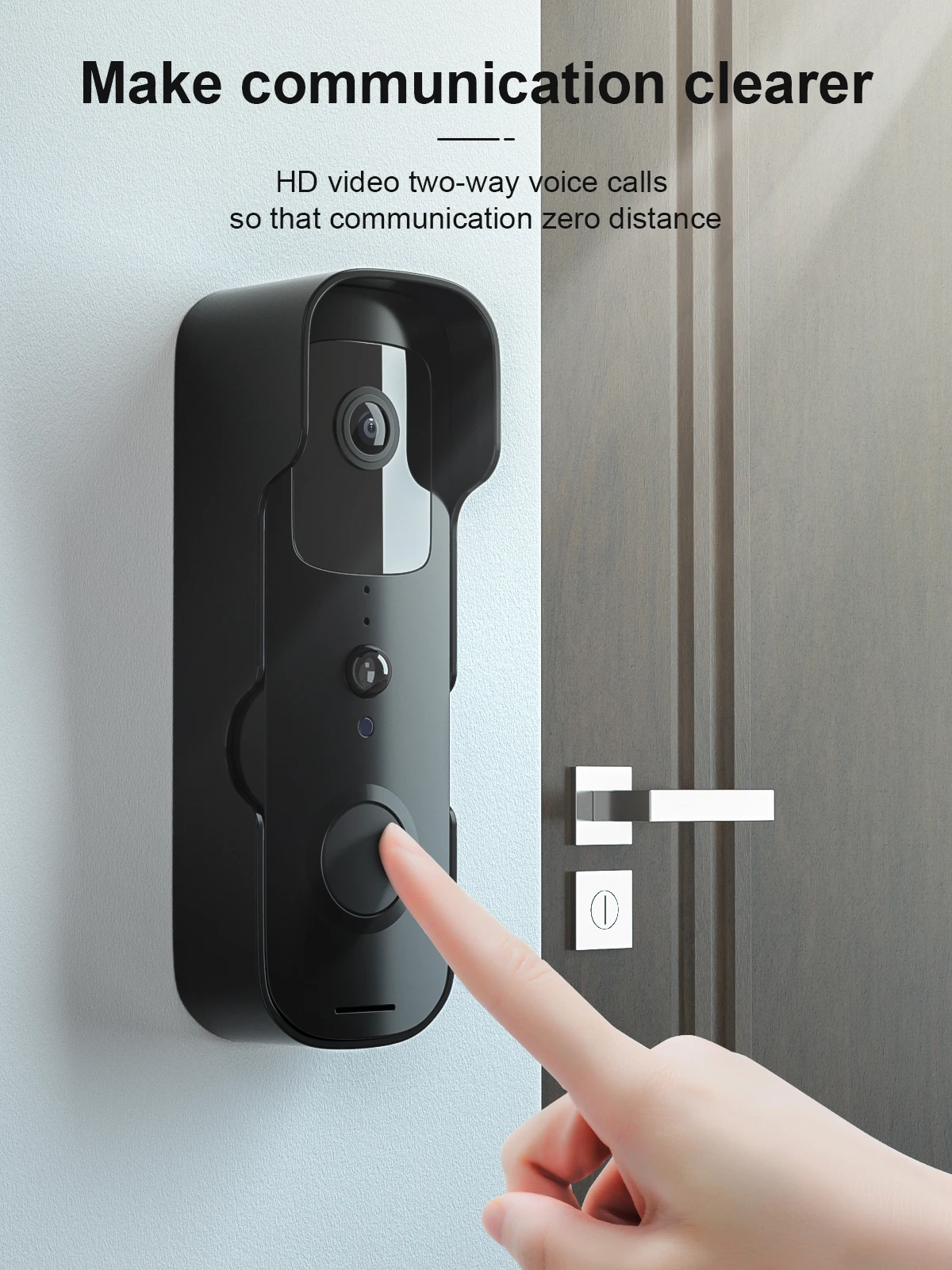New Version Smart Home WiFi Ring DoorBell 1080P Wireless Video Doorbell With Camera Intercom Optional for Tuya App
