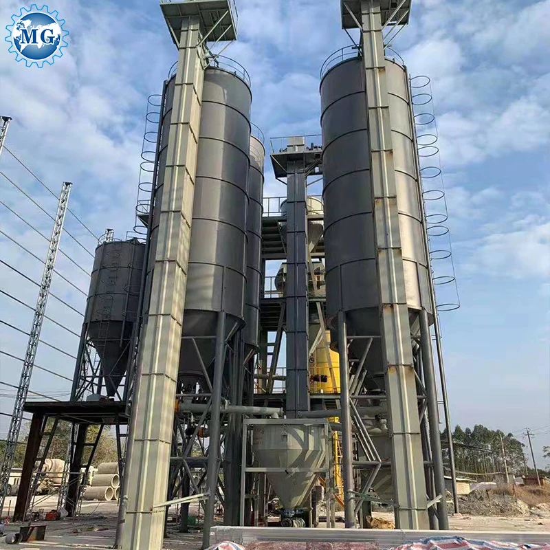 Dry Mixed Mortar Mixer Dry Powder Mortar Blending Machine Making Plant Dry Mortar Production Line