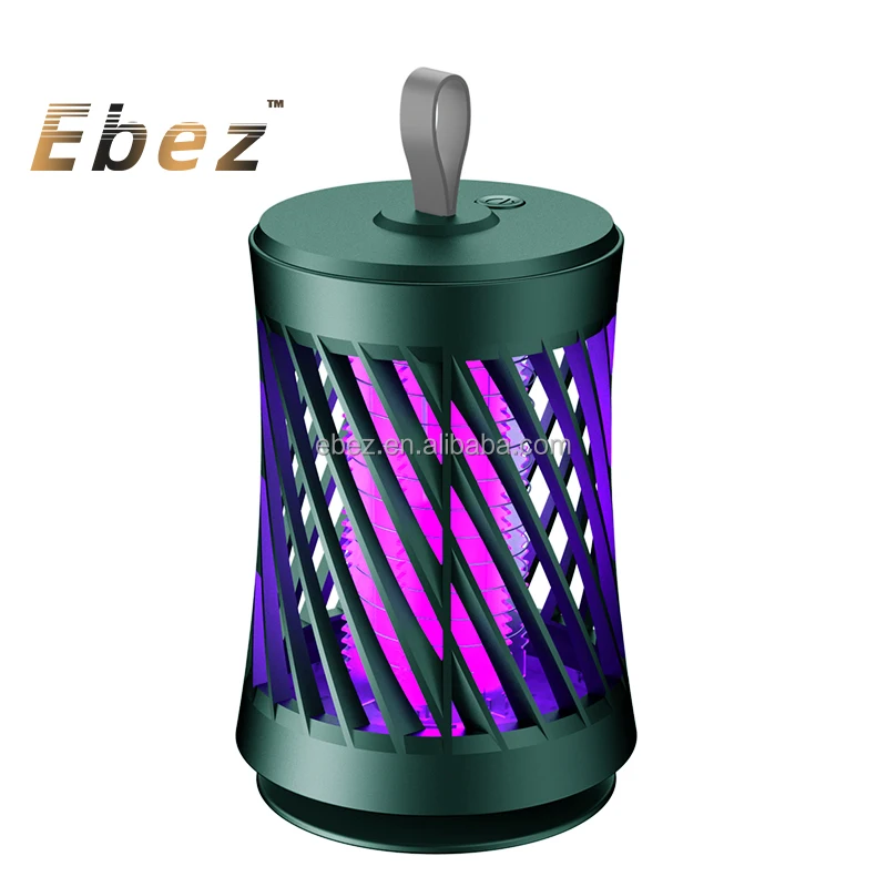 Charing Electric Shock Mosquito Killing Lamp Insect Repellent Outdoor Portable