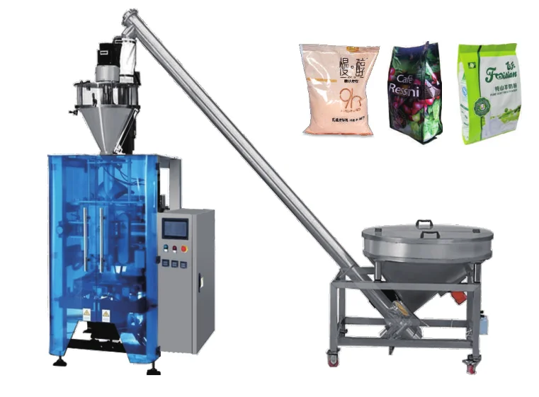 Automatic powder products quantitative bag packaging equipment for sugar, grape sugar, coffee, solid medicine,