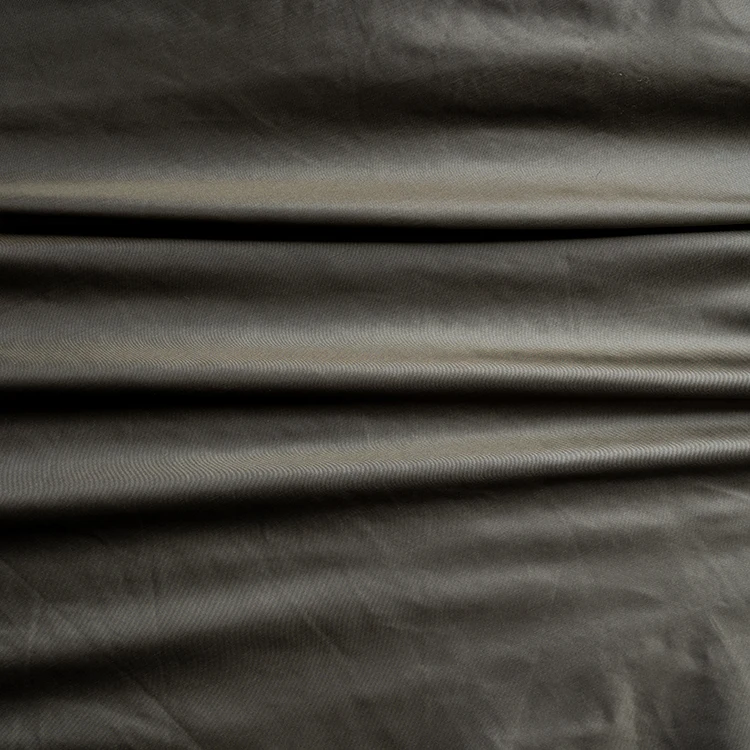polyamide black yarn  down proof plain water resistant woven 100% nylon taffeta fabric cired waterproof textile for clothing