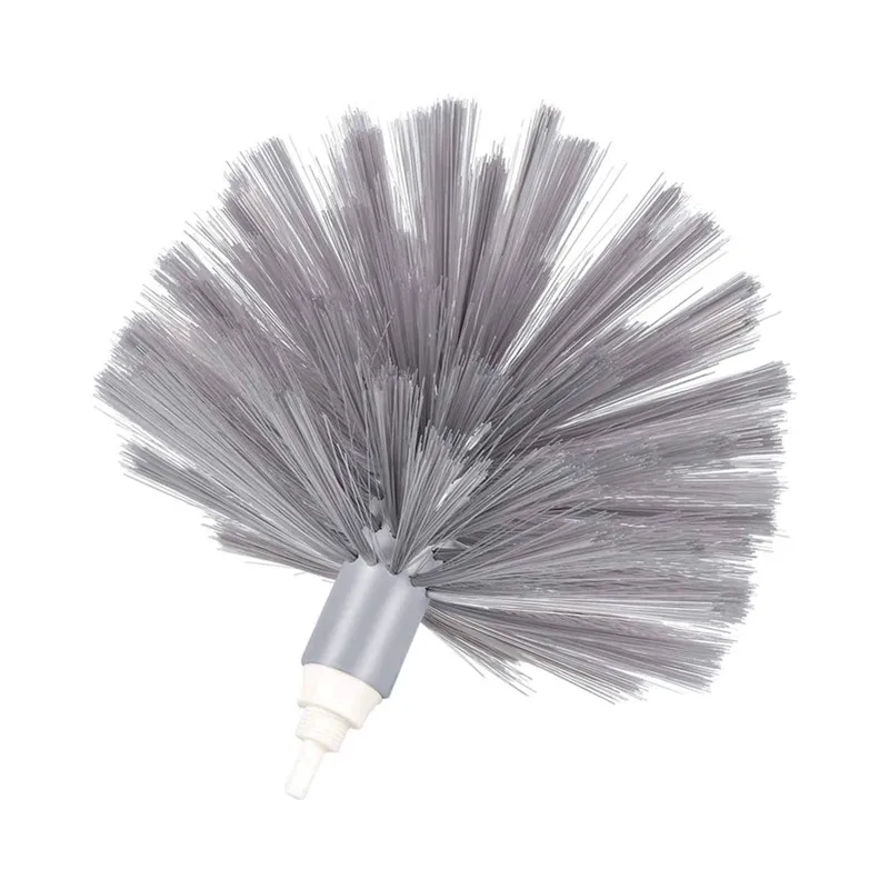 Cobweb Duster with telescopic handle,Chenille ,Microfiber ,Flat bed cleaning ,mini triangle mop,100 inches