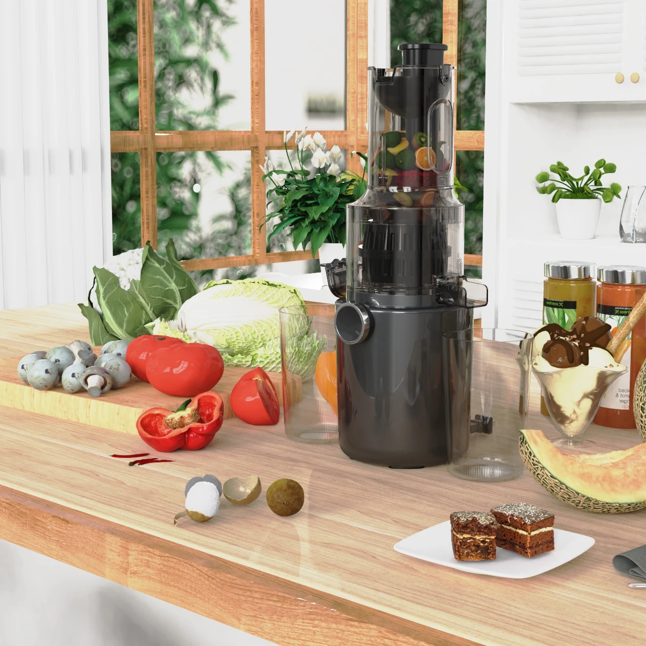 2024 pomegranate extract juice machine vertical new electric slow juicer