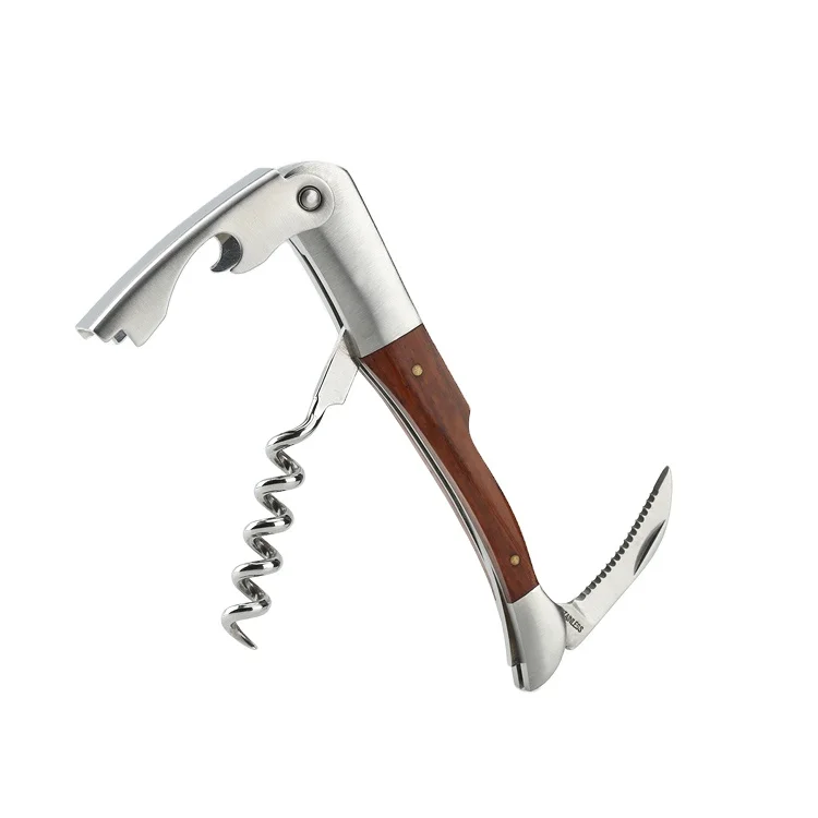 Specialize in high-end wine corkscrew custom  wine bottle opener with your own logo