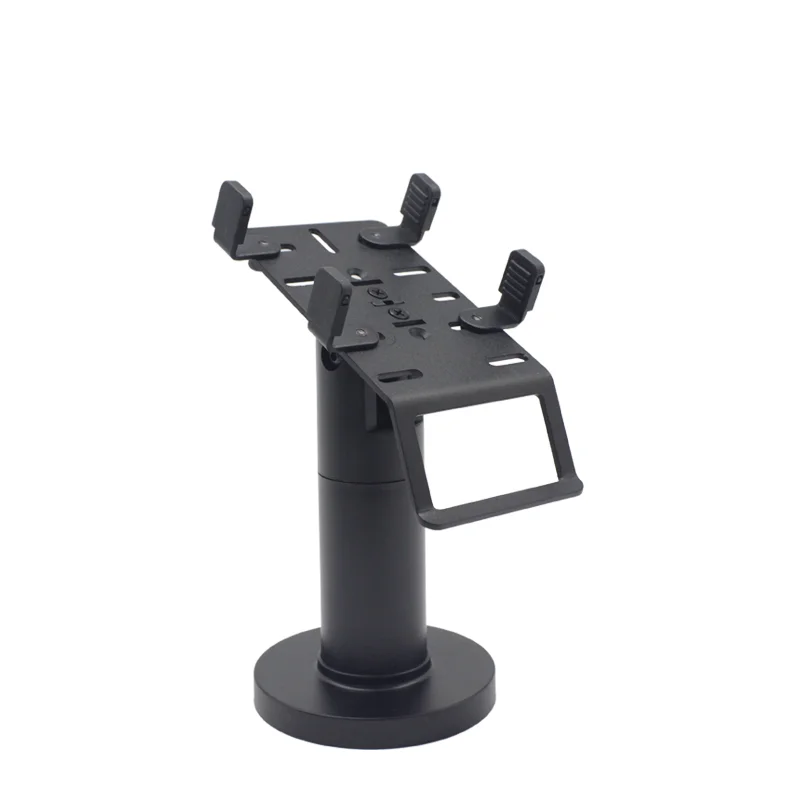 OEM free adjustable pos terminal credit card holder 270 degree rotation pos system universal stand for store