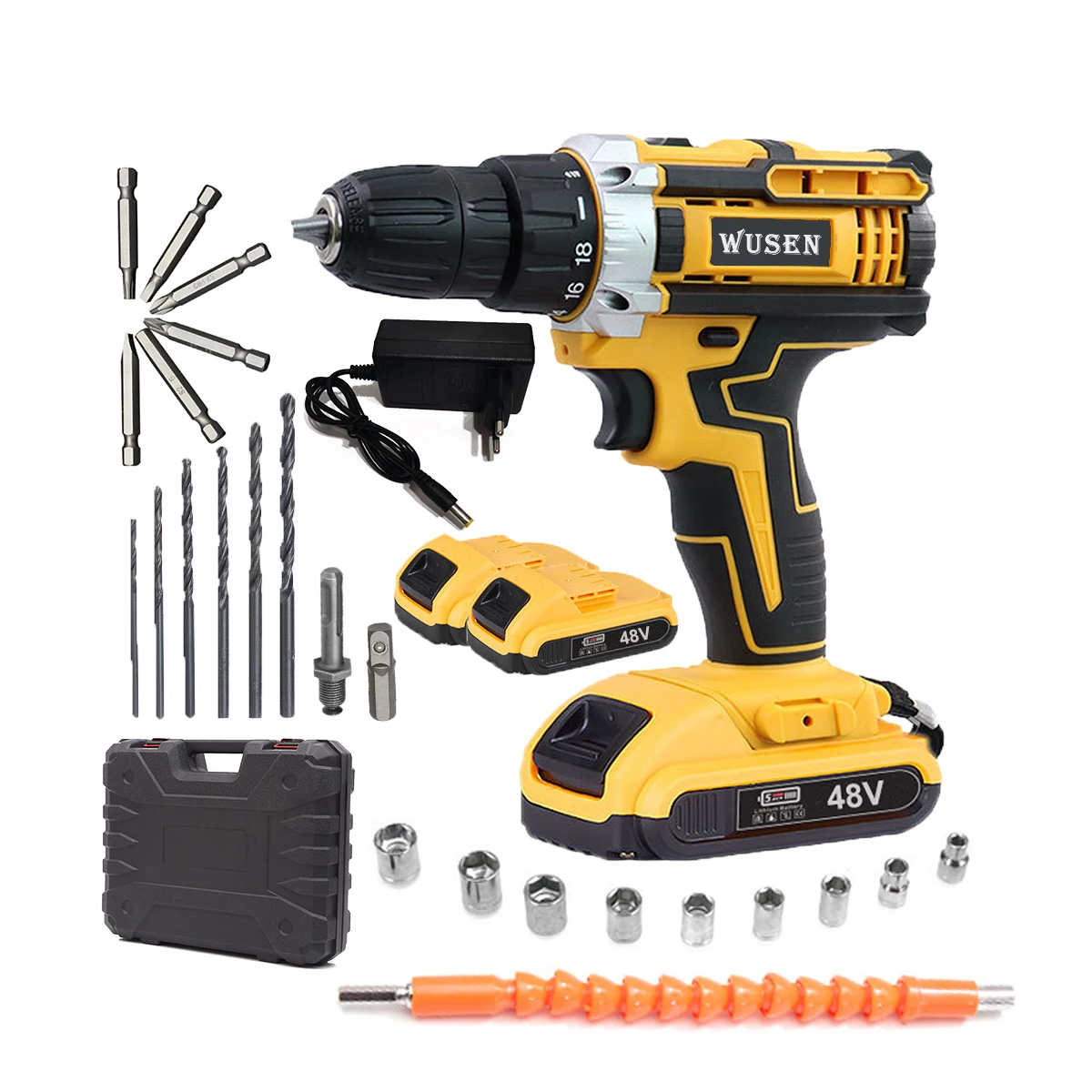 18v hand lithium battery portable 20v screwdriver combo mini rechargeable drill machine power tool kit cordless drill set