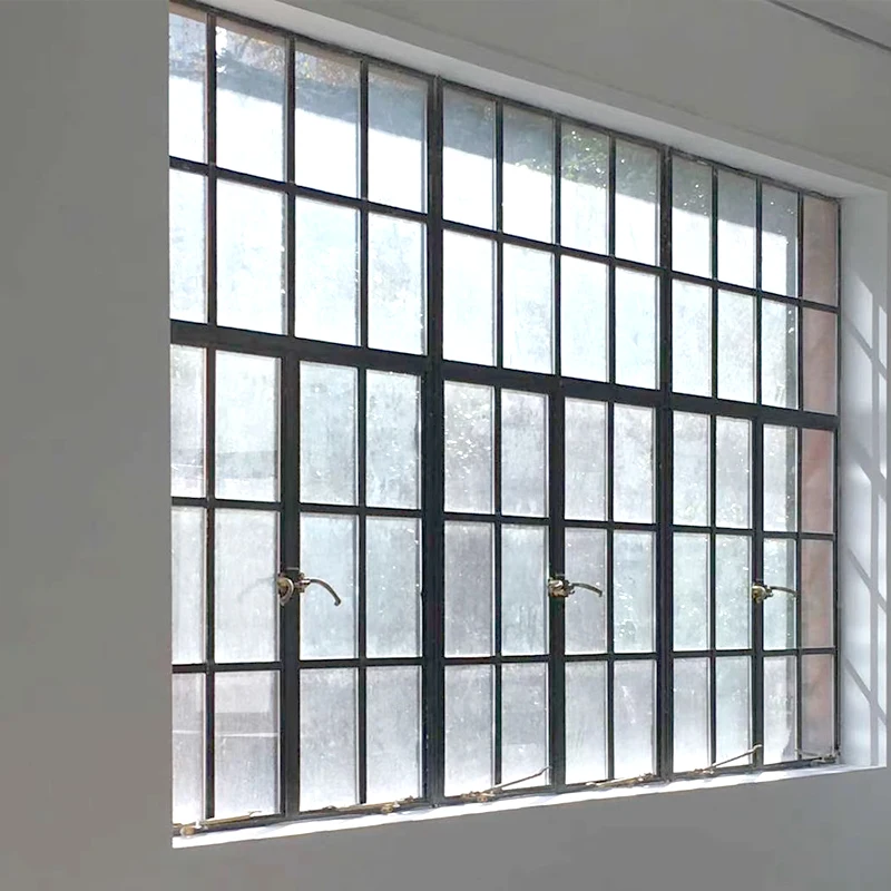 37mm Steel Frame Outswing Casement Single Double Hung Custom Window for Housing Living Room Bed Room