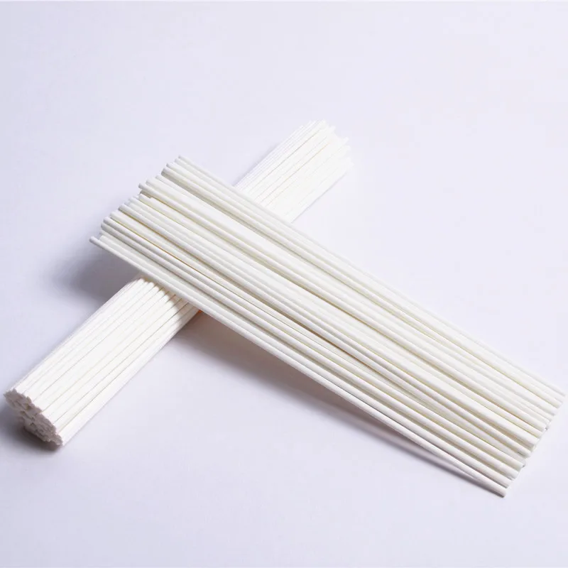 Home doctorate colorful fiber wicks air freshener fragrance oil absorb synthetic polyester rods natural rattan diffuser sticks