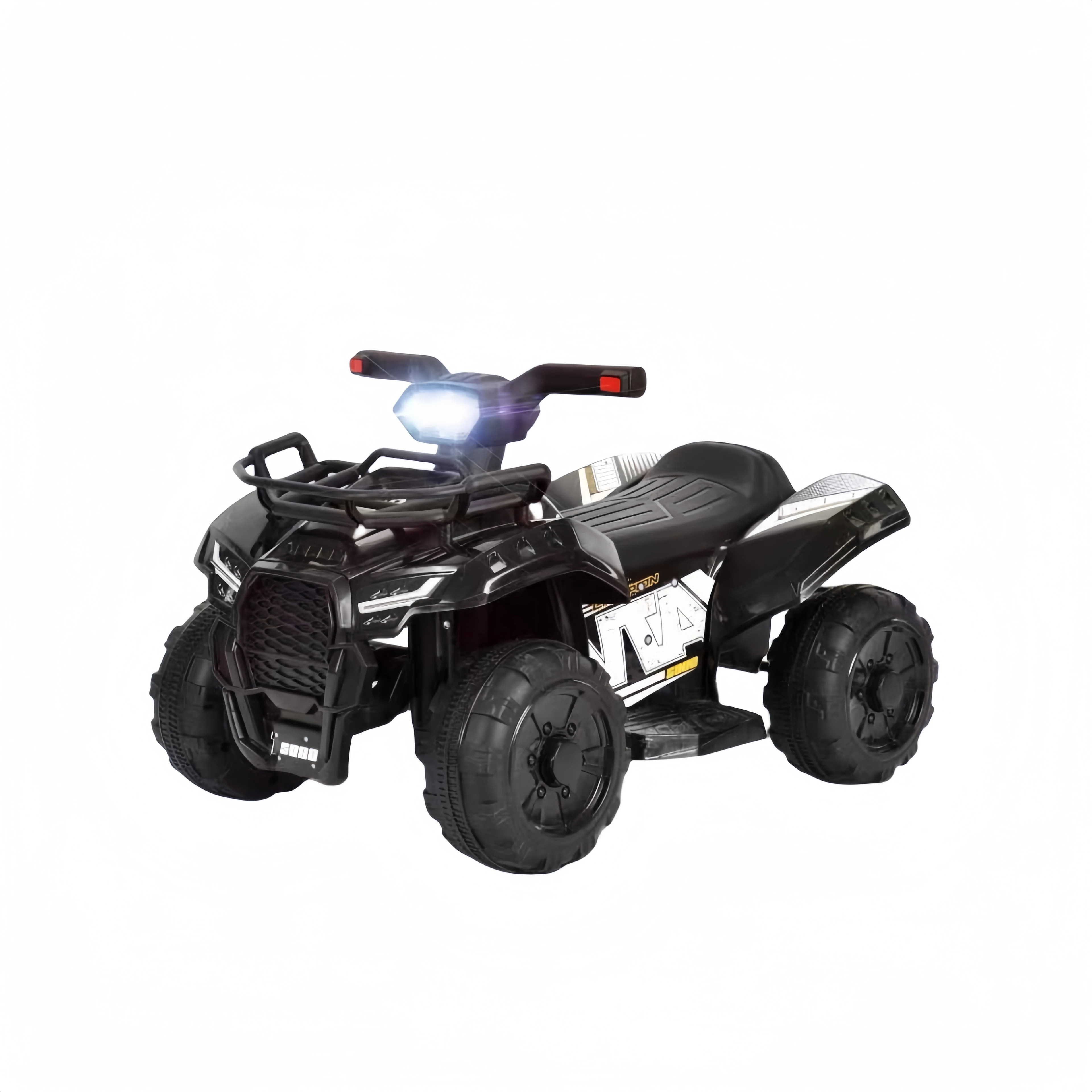 Istaride Unisex Electric Four-Wheel Beach Off-Road Vehicle 2-4 Years Remote Control Ride-on Toy for Children Battery-Powered