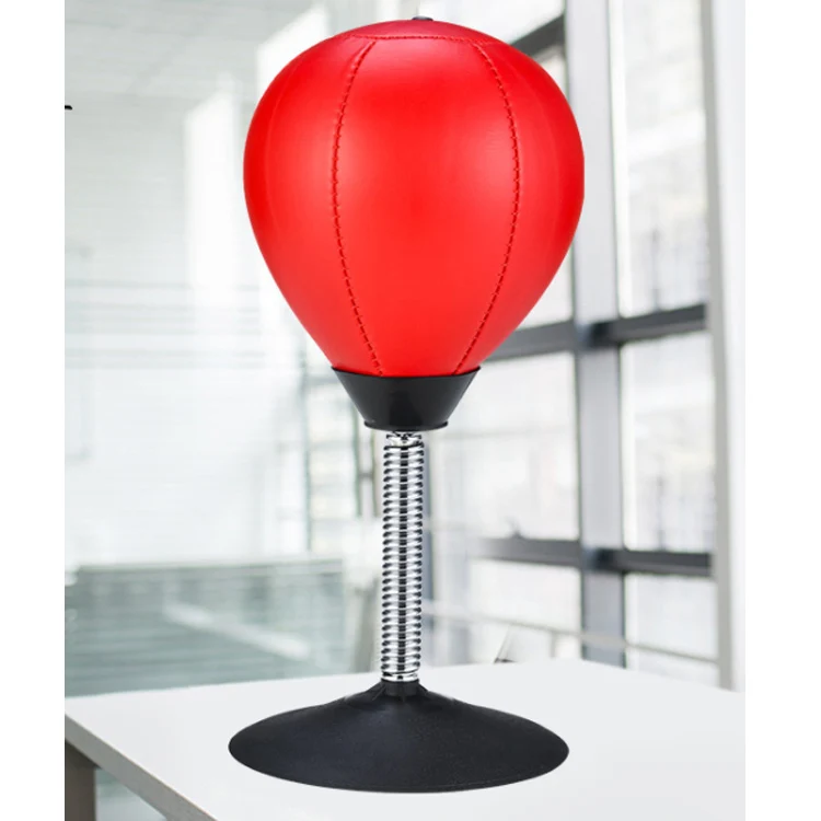 New Desktop Punching Bag Stress Buster Relief Free Standing Desk Table Boxing Punch Ball Suction Cup Strain Tension Toys