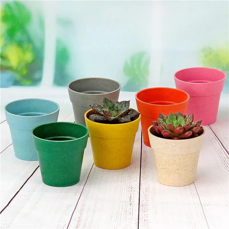 Factory price green safety environmental protection plant pots wholesale hot sell small plant pot for garden