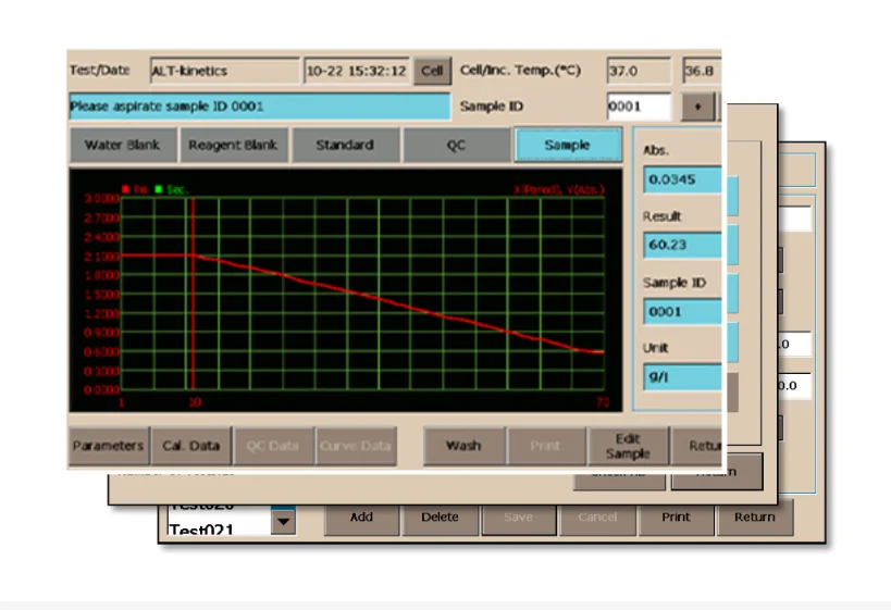 LABTEX 5-part hematology analyzer portable blood test machine 5 diff hematological analyzer