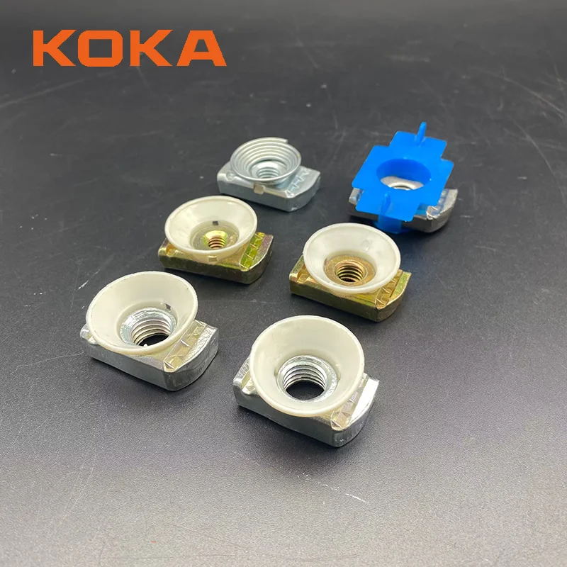 Wholesale Zinc Plated Strut Channel Nut Plastic Wing Cone Solar Nut