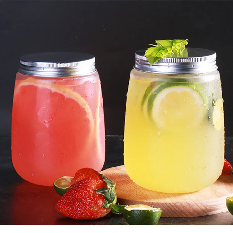 Factory Direct Custom PET Bottle 500ml Beverage Drinking Bottles For Water Juicy Tea