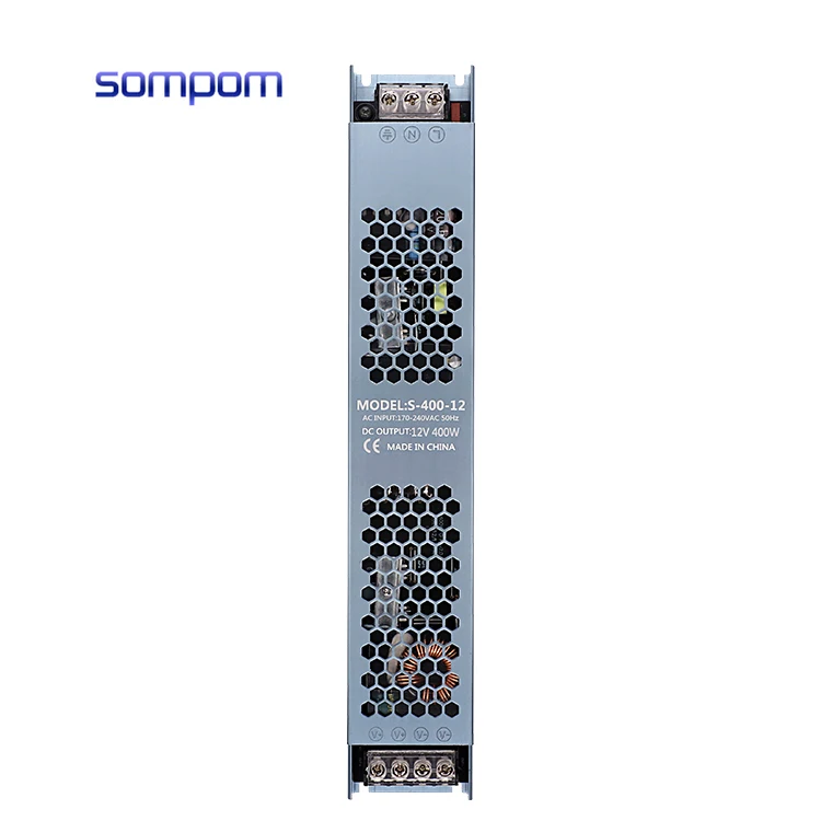 2 Year Warranty 220V AC to DC 12V 400W LED Slim Switching Power Supply 5A 8.3A 12.5A 25A 33.3A 60W 100W 150W 200W 300W 400W