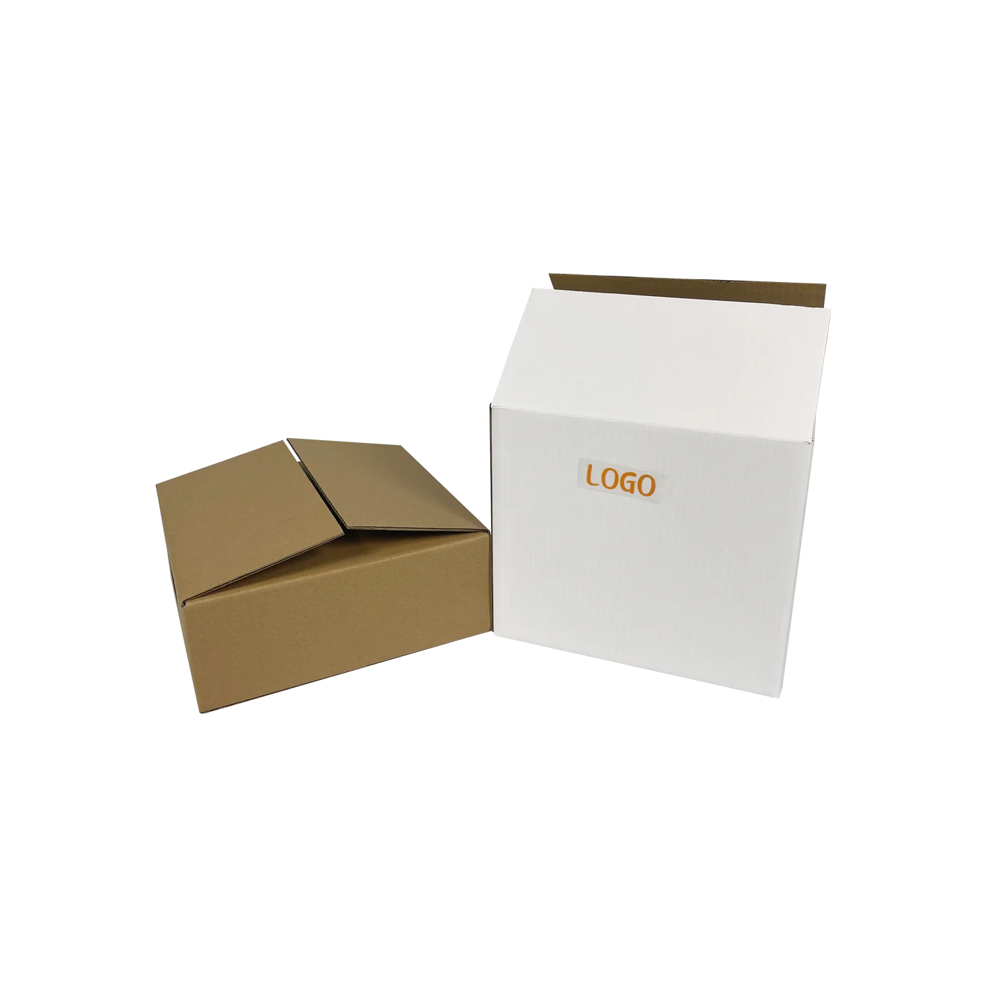 Factory Outer Carton Big Small Size Cardboard Paper Carton Flat Packed Boxes Corrugated Cardboard Shipping Carton Box