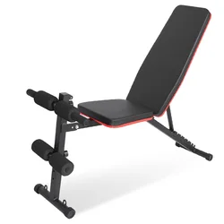 Multi Adjustable Weight Bench For Home Gym Strength Training, Foldable Gym Bench For Fitness & Body Building Gym Equipment