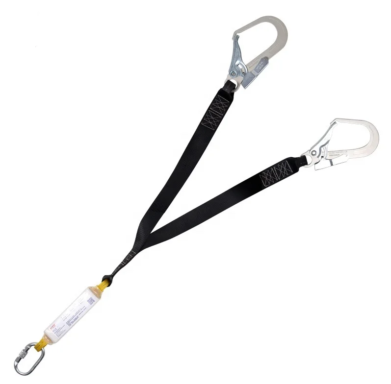 Braided elastic cord safety lip lanyard