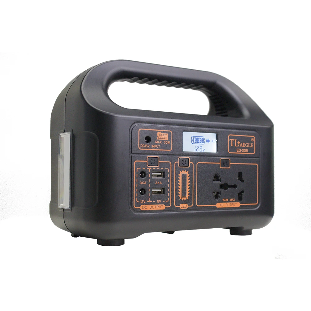 150W high power 12V 12AH lead-acid energy storage power station 12V 12AH large capacity mobile emergency power station