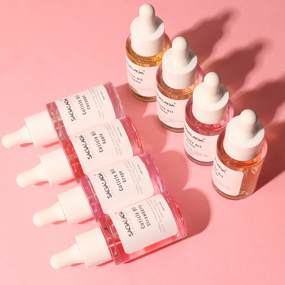 Rose Vegan Nail Cuticle Hydrating Oil Soothing And Nourishing For Repaired Cuticles Nails Label Dropper Private Label Nail Care