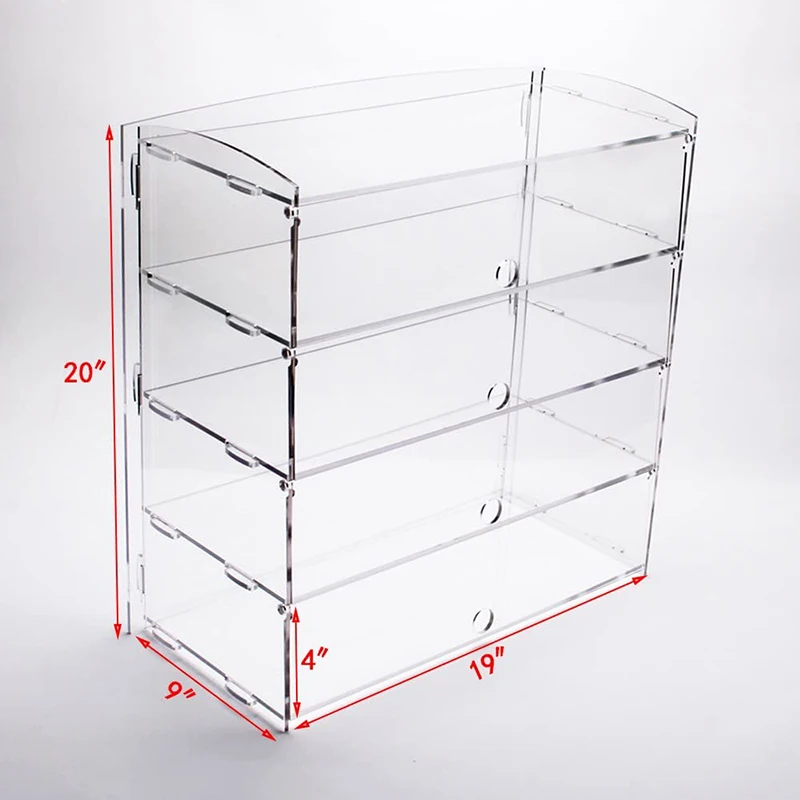 Acrylic Display Pastry Cabinet Cakes Donuts Cupcakes Pastries