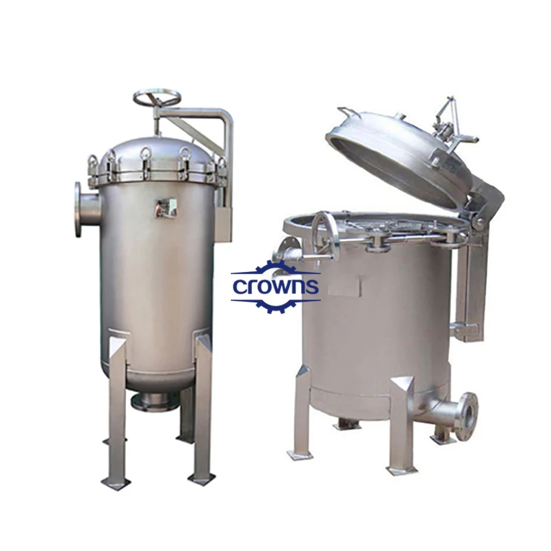 0.8Mpa Pressure 4 Multi-Bag Filter for Manufacturing Plant for Palm Edible Oil polypropylene bag filter housing