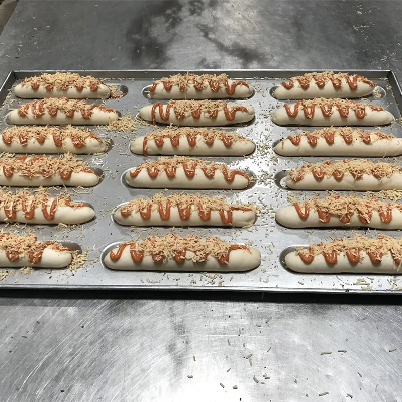 croissant drizzler machine-croissant stringer -croissant sprinkler meat floss