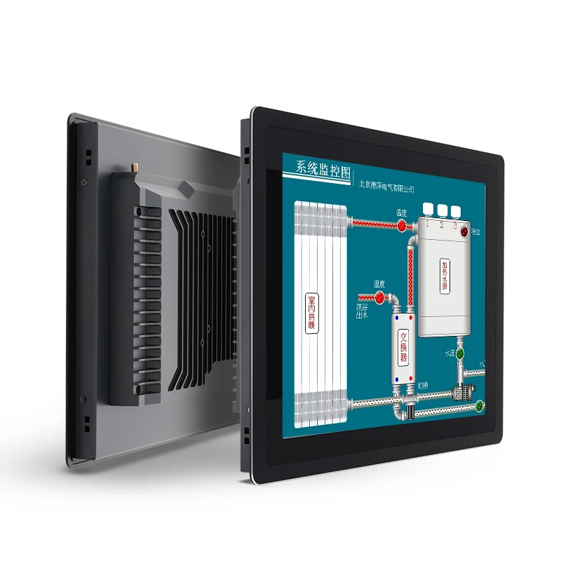 15 17 19 215 inch all in one computer touch panel pc industrial wall mount monitor capacitive touch monitor